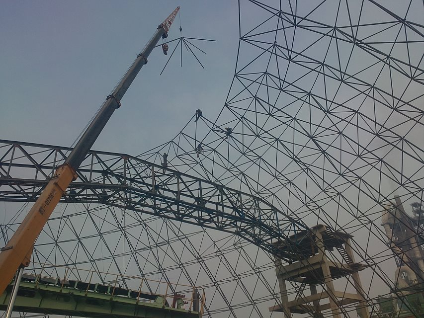 三亚网架施工